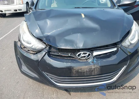 2014 Hyundai Elantra Se from USA, damaged, VIN 5NPDH4AEXEH449479